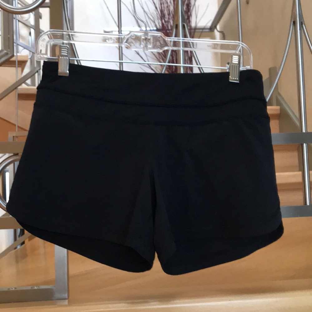 Black lululemon shorts